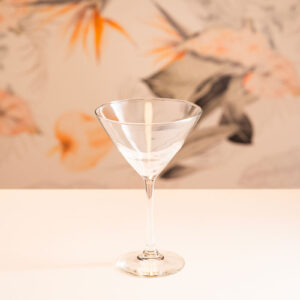 Etched martini glass rental, Orlando events.