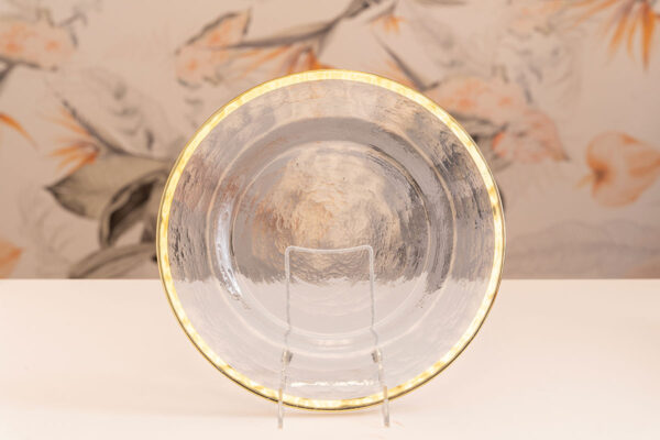 Eventus Orlando Rental Gold Rimmed Charger