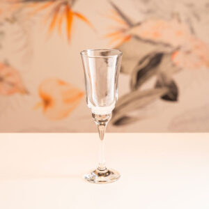 Empty champagne flute rental.