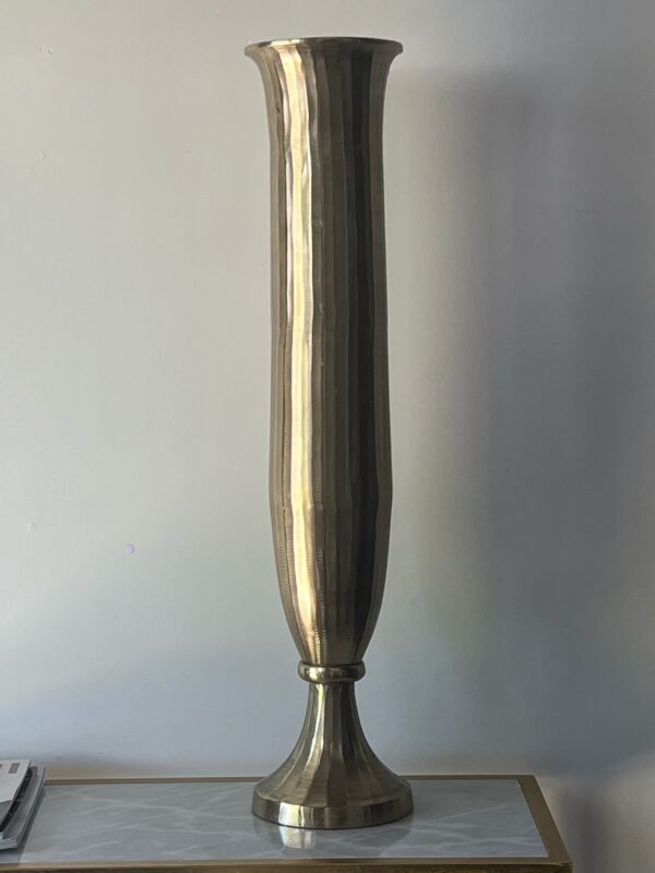 Eventus Party Rental In Orlando High Gold Flower Vase